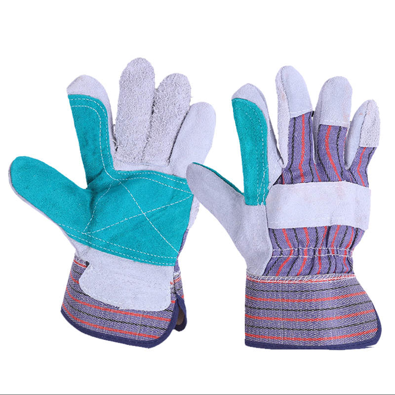 high quality professional custom protection leather construction safety gloves 10in welding gloves for welders