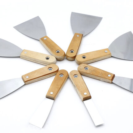 putty knives hard blade 1in 2in 3in 4i 5in paint scraper stainless steel with wood handle putty knife