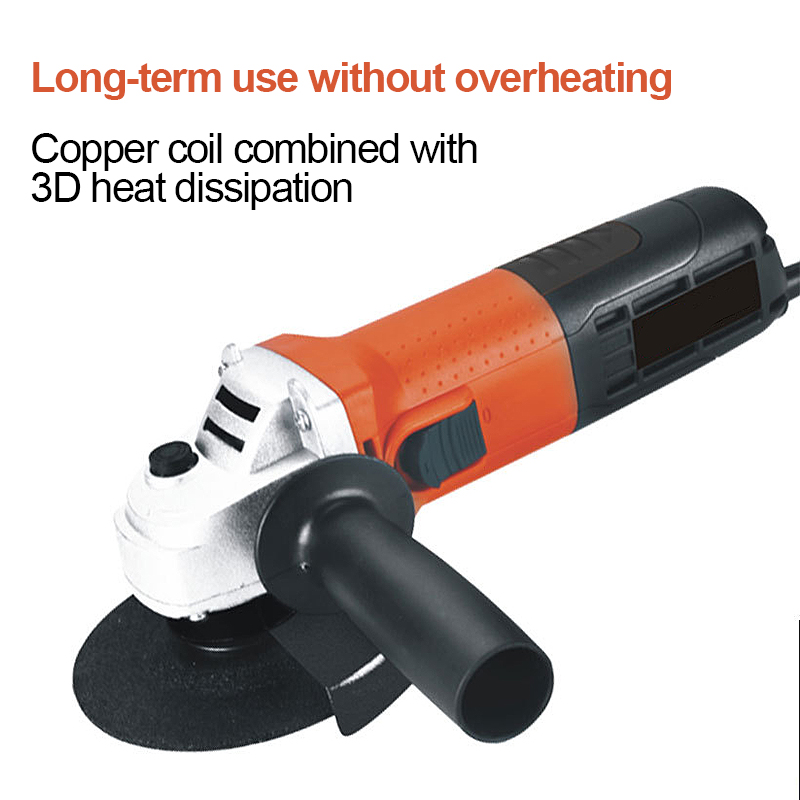 Rechargeable Angle Grinder 100V 125mm Disc Strong Power Cutting Grinder Professional Angle Grinder rechargeable angle grinder 100v 125mm disc strong power cutting grinder professional angle grinder
