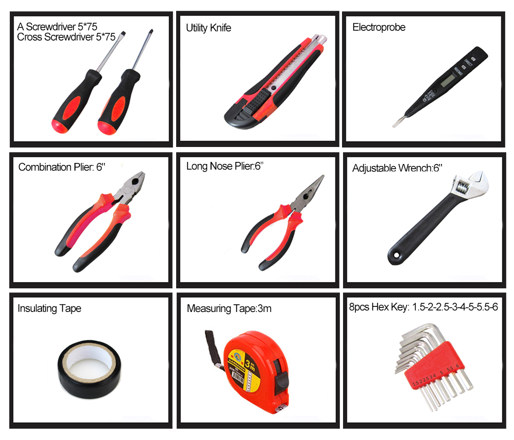 18pcs tools set bag multiple function professional mechanic tools full automotive set in a oxford bag 18pcs tools set bag multiple function professional mechanic tools full automotive set in a oxford bag