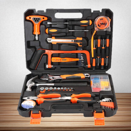 45pcs auto repair car complete set of tools in hard box hand tool big set