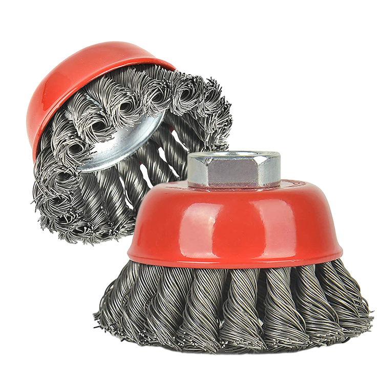 round cup wire brush steel wire brush power twisted wire cup brush for metal polishing round cup wire brush steel wire brush power twisted wire cup brush for metal polishing