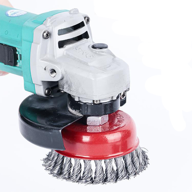 round cup wire brush steel wire brush power twisted wire cup brush for metal polishing round cup wire brush steel wire brush power twisted wire cup brush for metal polishing